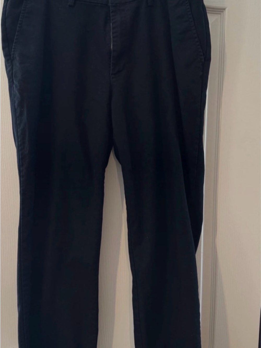 St Johns Bay Men's Black Casual Chino Pants - Classic Everyday Style